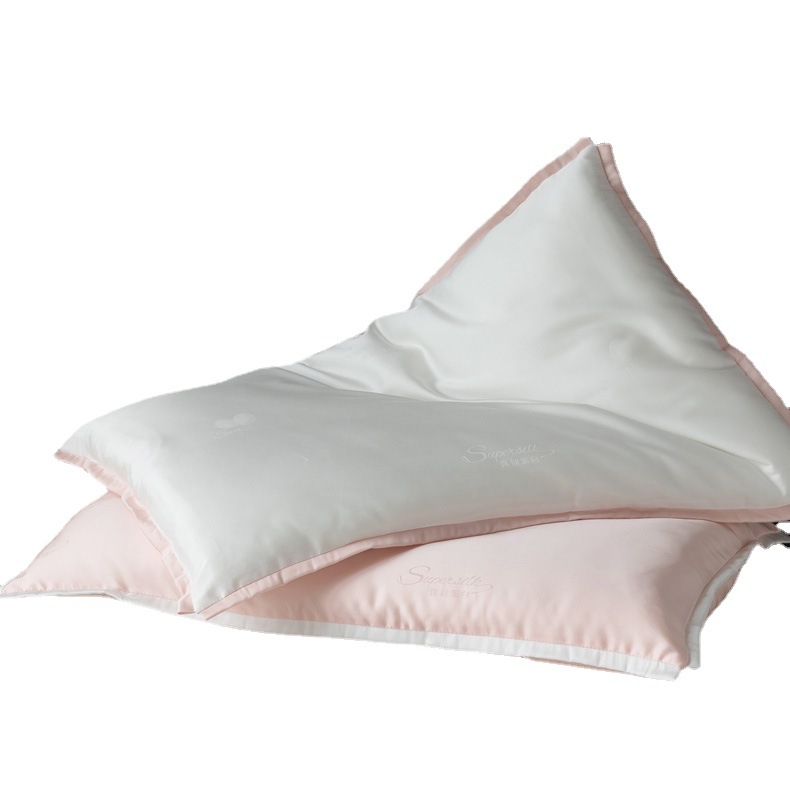 Mulberry Silk Pillow Super Soft Class A Silk Anti-mite Pillow Neck Protection Beauty Pillow Low Pillow Silk Children Pillow