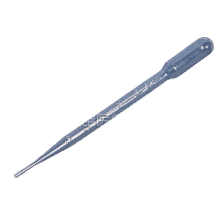 Disposable Plastic Dropper 1Ml2Ml3Ml5Ml Plastic Pasteurized Straw Graduated Dropper Test Tube 100 Pieces/Pack