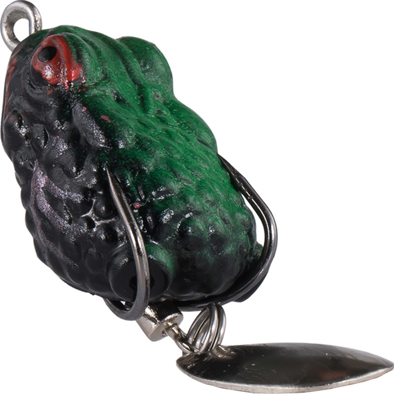 Luya Bait Thunder Frog Bionic Fake Bait Toad Frog Egg Frog 2.5Cm3G Black