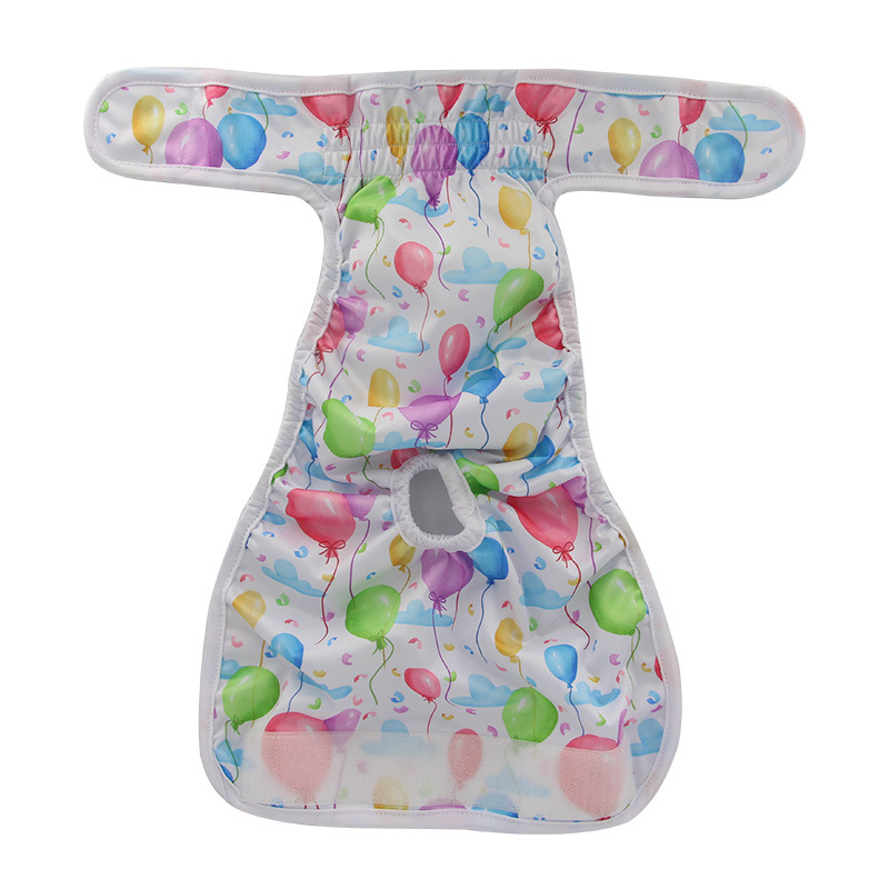 Pet Menstrual Pants Oabe Amazon Washable Pet Menstrual Pants Anti-Harassment Sanitary Pants Female Dog Diapers Manufacturer