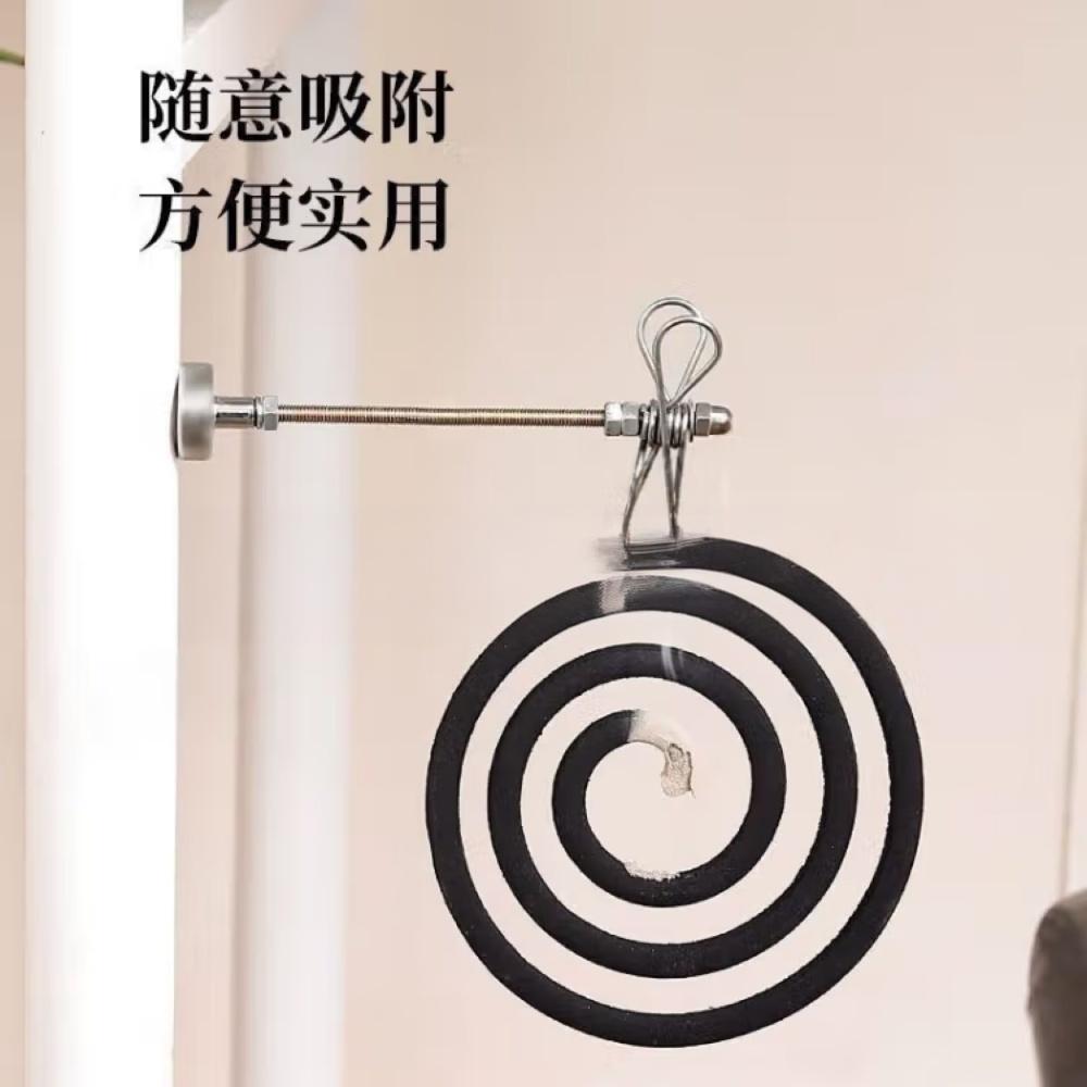 New magnetic moxie bar clip mosquito-repellent incense clip clip stand base indoor incense outdoor mosquito repellent portable and easy to use