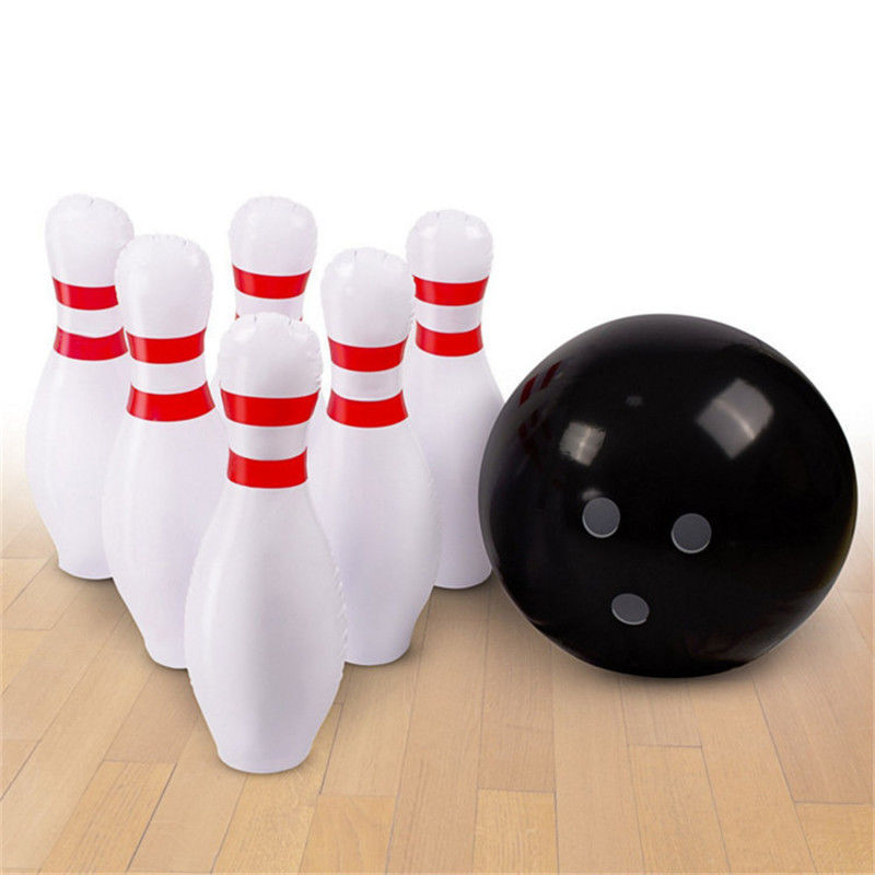 Inflatable Bowling Toys for Adults and Kidsren, Student Sports Games, Company Annual Meetings, Team Building, Bar Games and Entertainment Props