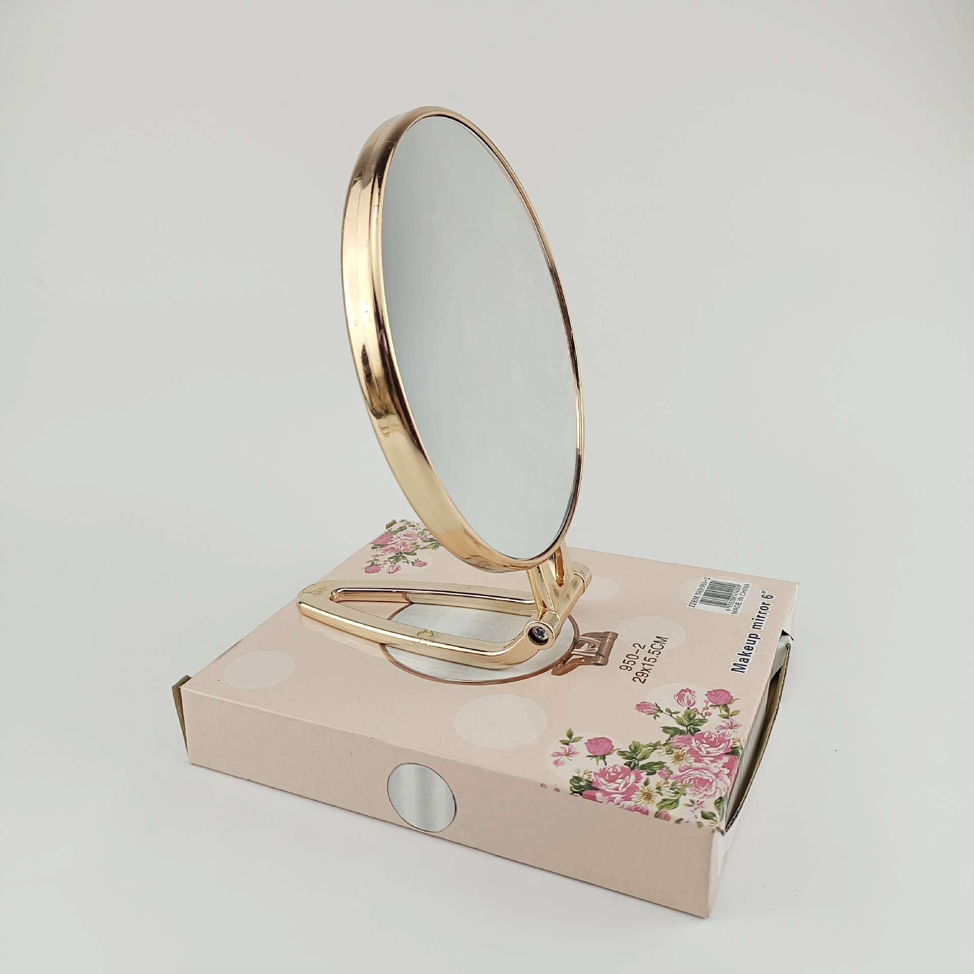 Desk mirror makeup mirror double-sided mirror folding mirror student dormitory dressing mirror desktop bedroom mirror wholesale