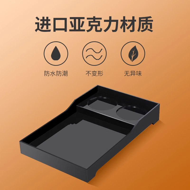 Acrylic Hotel Disposable Toiletries Storage Box Tray Dental Tools Consumables Room Tray Tea Tray