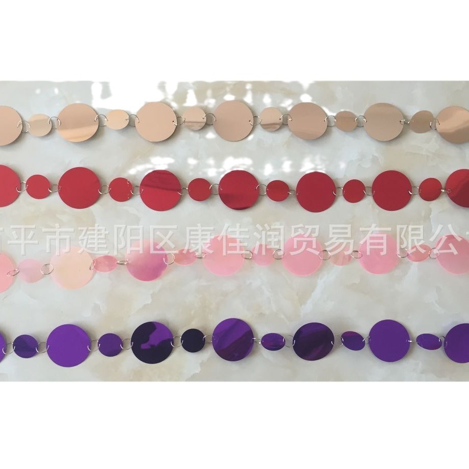 Sequin Curtain Sequin String Wedding Sequin Curtain Round Decorative Curtain Stage Gold Silver Wedding Sequin Curtain