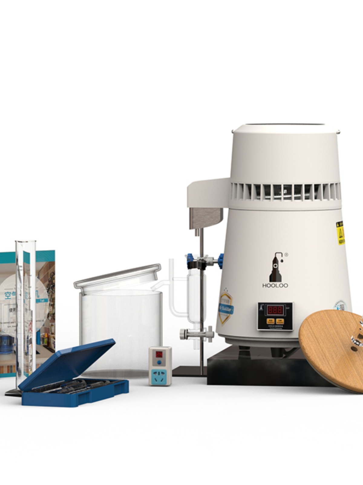 Free Shipping Gourd Distilled Water Machine Pure Dew Machine Essential Oil Pure Dew Distillation Machine Small Household Distiller Wine Making Machine Liquor