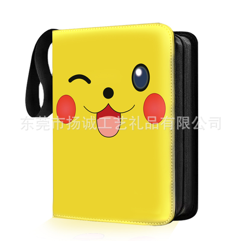Pokémon Pokemon Storage Card Book Animation Loose-Leaf Card Storage Card Bag Card Book Collection Book Can Be Customized