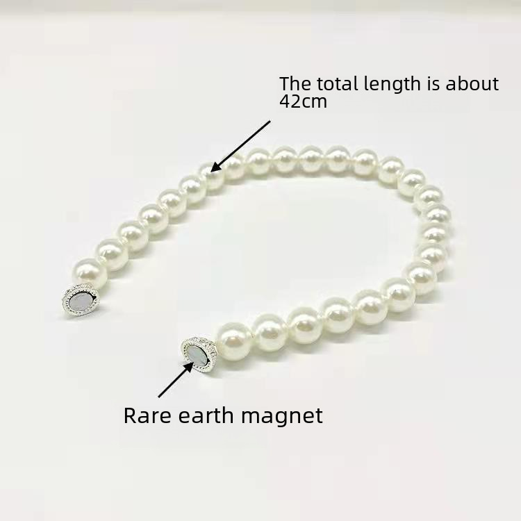 Cross-Border European Home Textiles Light Luxury Magnetic Curtain Buckle Creative Simple Punch-Free Curtain Straps Wholesale New Storage