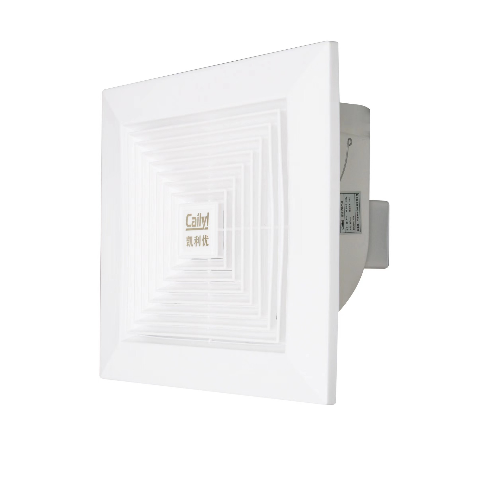 Ceiling-Mounted Exhaust Fan, Household Hanging Exhaust Fan, Bathroom Ceiling Duct Ventilation Fan, Silent Kitchen Exhaust Fan