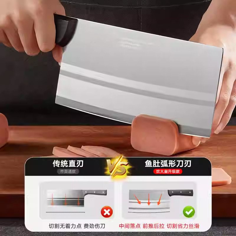 Thickened Heavy-Duty Bone Chopping Knife, Special Chopping Knife for Chopping Bones, Chopping Bone Knife, Kitchen Knife Butcher Chef's Commercial Knife for Chopping Bones