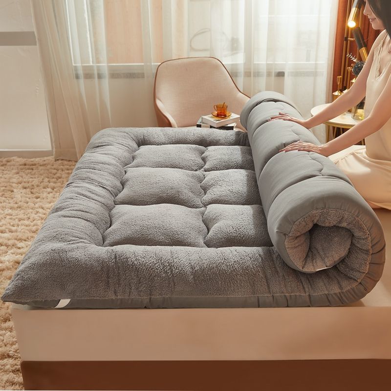 Lambskin Warm Mattress Winter Thickened Single Tatami Household Mattress Cushion Double Cushion Student Dormitory