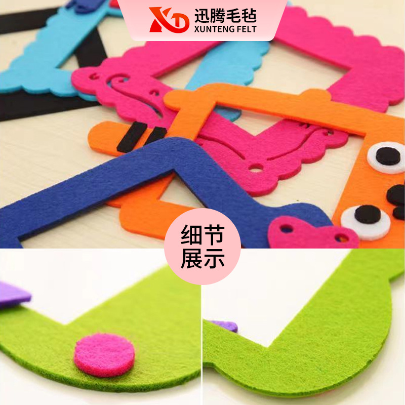 Wholesale Cartoon Cute Felt Switch Stickers for Living Room and Bedroom Decoration Without Damaging the Wall Animal Felt Switch Set