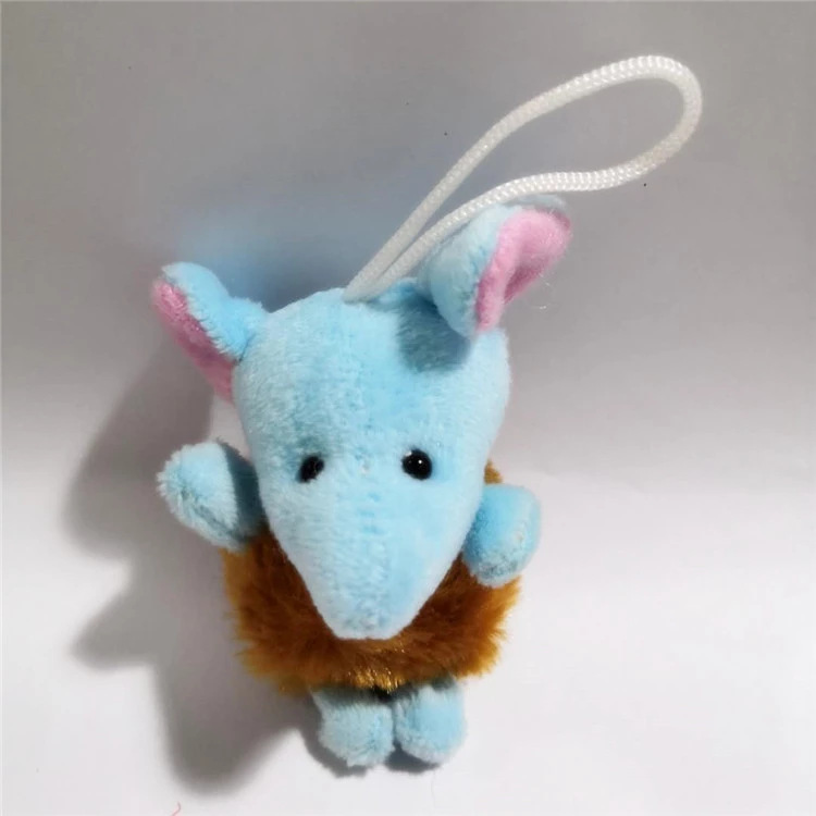 Amazon 6cm twisted eggshell plush forest animal pendant super soft fabric small animal suit