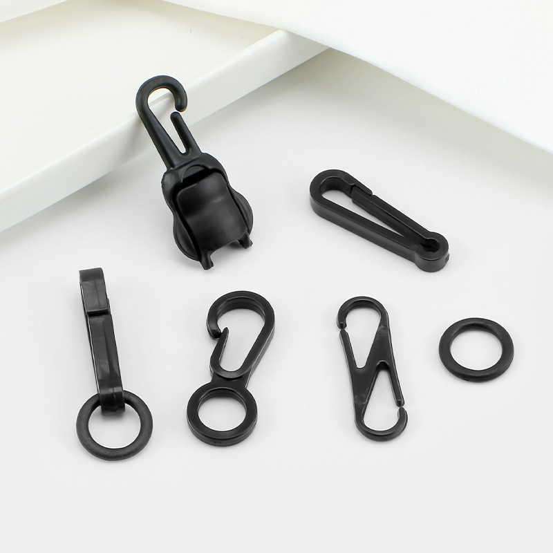 in stock mini plastic eco-friendly 8-shaped hook plastic 8-shaped hook S-shaped hook glove hook towel hook accessories