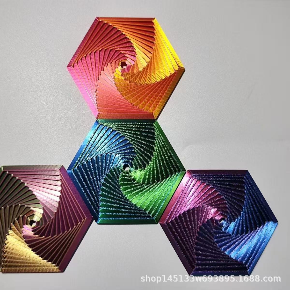 3D Printed Decompression Rope Toy Special-Shaped Weaving Trendy Ornaments Cross-Border Kidsren's Gift Modeling Model