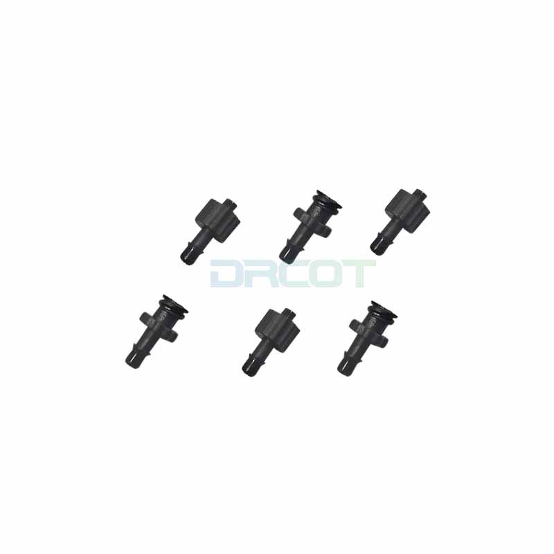 Fast new Luer connector inner wire outer wire Φ4Φ6 for inkjet printer ink tube UV machine photo machine