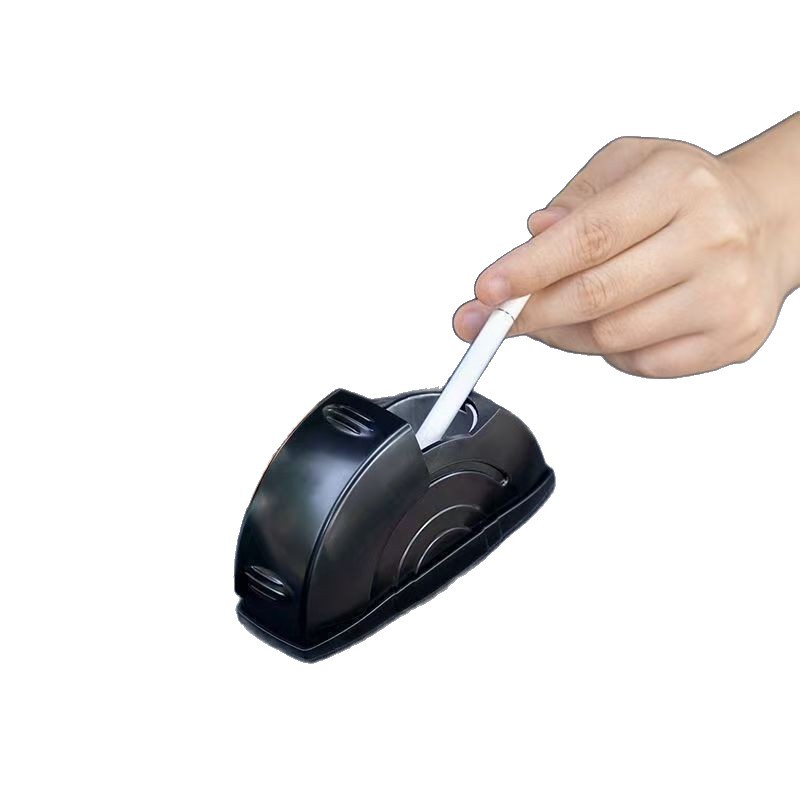 Car Ashtray with Lid, Creative and High-End Smoking Accessory for Car Interior, Anti-Flying