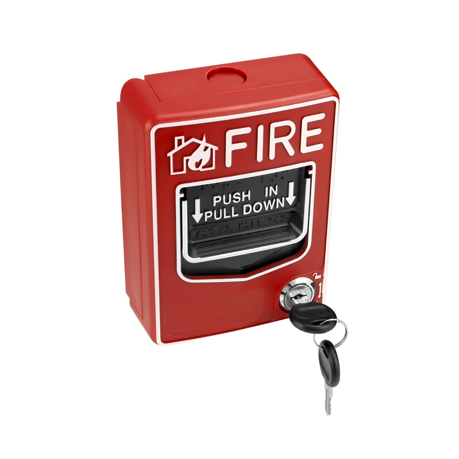 Cross-Border Amazon Reset Switch Emergency Switch Button Fire Alarm Manual Reset Alarm Device