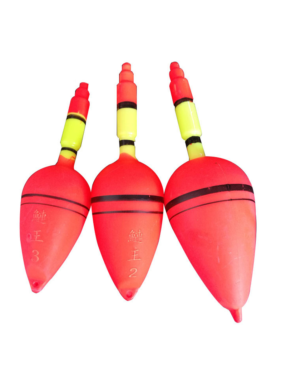 Plastic Sea Fishing Big Belly Floating Reservoir for Rock Fishing Bighead Silver Carp Floating Sea Floating Fish Floating Eye-catching Red Flag Floating