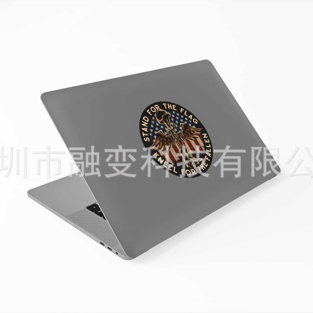 Shenzhen cross-border popular God Bless America Flag US Independence Day stickers 5-inch