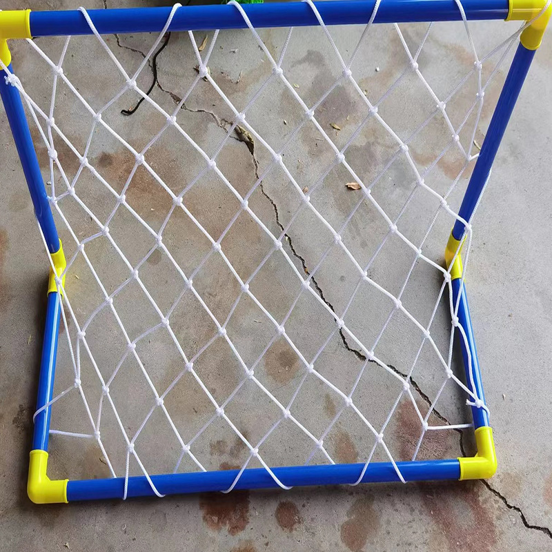 Adult Children's Soccer Door Net White Hand Woven Soccer Shooting Bar Net Training and Competition Soccer Door Pocket