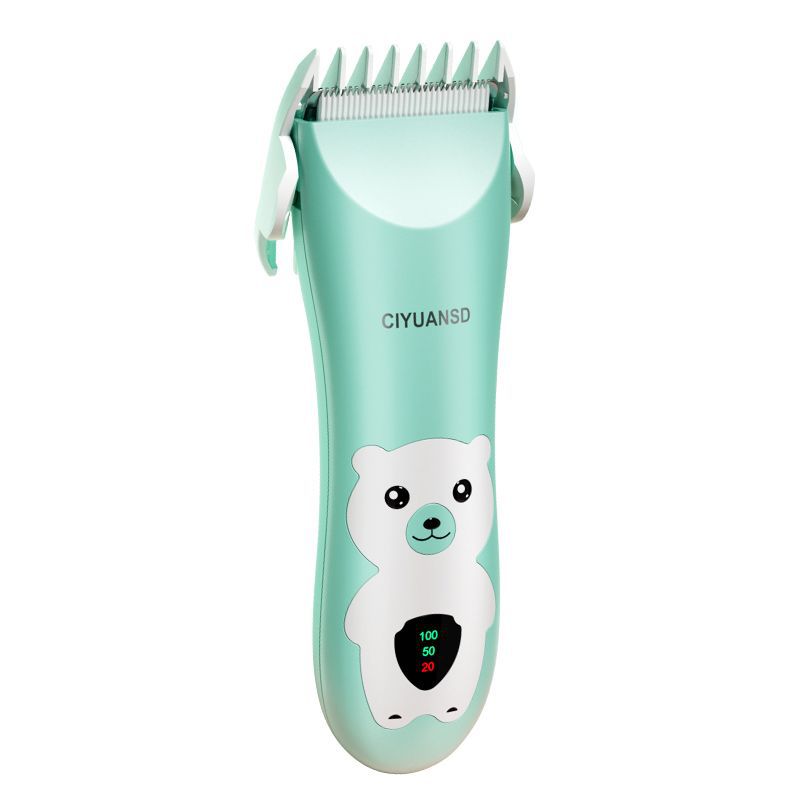 Infant Hair Clipper Quiet Shaving Newborn Kidsren Electric Clipper Home Baby Shaving and Cutting Fetal Hair Artifact