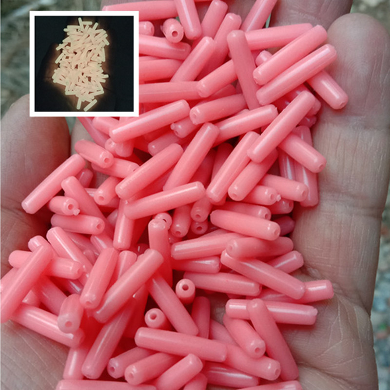 Float fishing eye-catching bean olive streamlined eye-catching bean floating tail night fishing eye-catching soybean fishing gear accessories factory