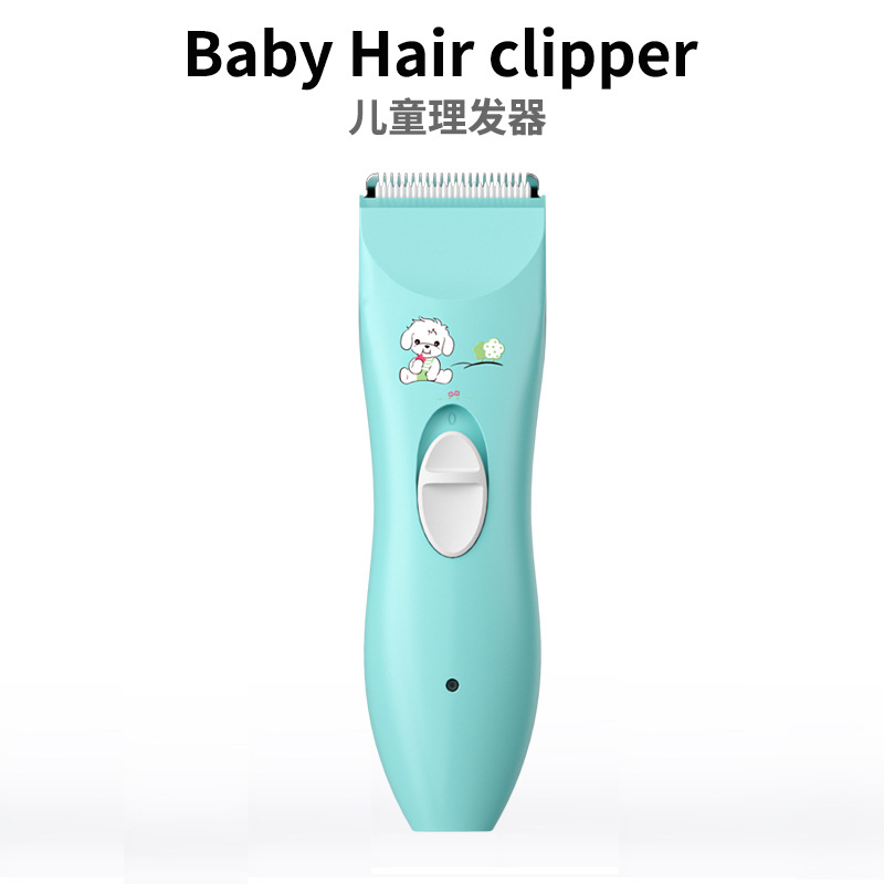 Электрическая машинка для стрижки волос Tonger для детей, легкая, перезаряжаемая, для домашнего использования