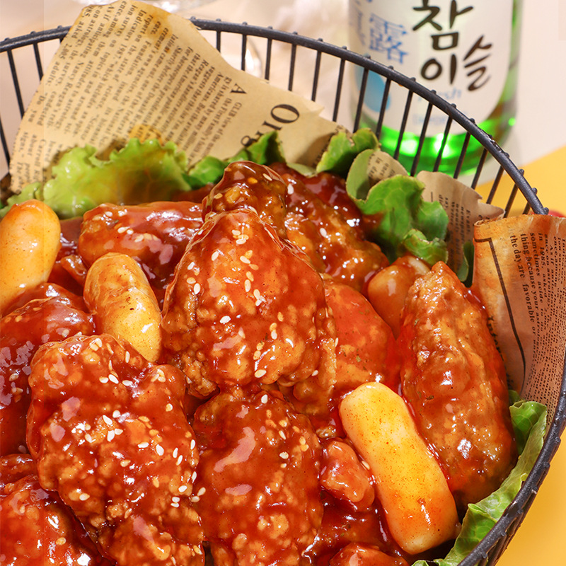 Fried chicken sauce 250g sweet and spicy Korean chicken steak sauce amber honey mustard hamburger fries dip chain special