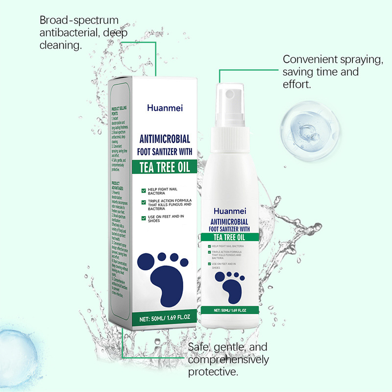 Cross-Border Foot Care Spray, Foot and Heel Moisturizing, Nourishing, Deodorizing and Odor-Removing Care Agent Spray
