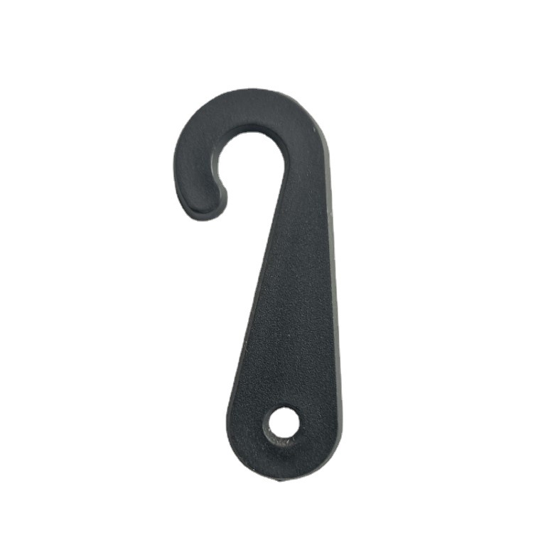 Black frosted socks hook socks hook J-type plastic socks hook various sizes can choose glue needle perforated hook