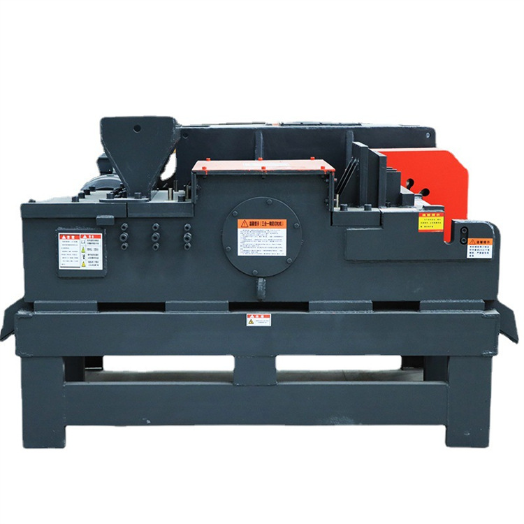 Waste Steel Angle Steel Cutting Machine Electric Double-Port Threaded Steel Rapid Granulator Q Small Wire Cutting Machine