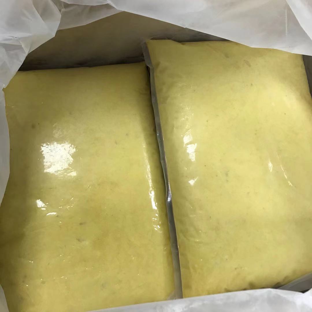 Malaysian Sultan D24 Fruit Puree Frozen Durian Pulp Pizza Durian Layer Cake Commercial Durian Meat