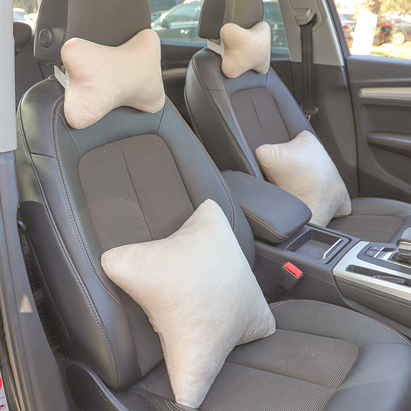 Подголовник автомобиля, подушка для шеи, подушка для сиденья, поясничная подушка для автомобиля, многоцветная, на все сезоны
