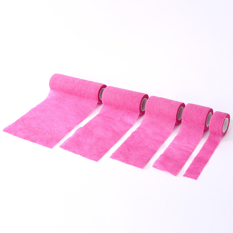 Cross-Border Non-Woven Fabric High Elastic Self-Adhesive Bandage Outdoor Sports Knee Pads Wrist Sports Bandage Tattoo Finger Bandage