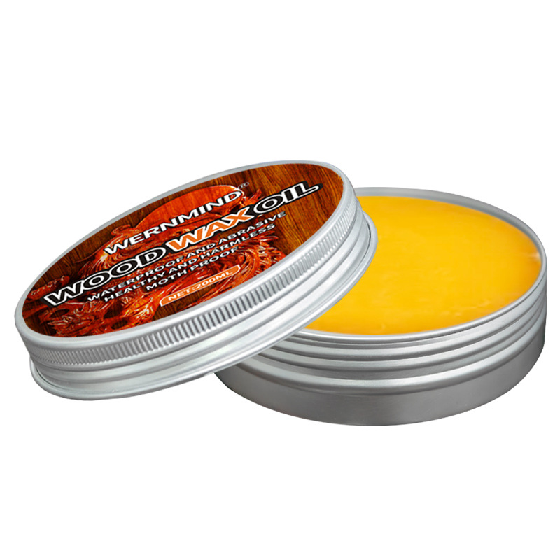 Aluminum box wood wax oil mahogany furniture maintenance wax solid wood furniture care polishing brightening floor beeswax manufacturers