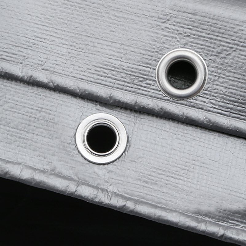 Thickened Army Green Silver Rainproof Cloth Waterproof Cloth Truck Tarpaulin Vegetable Shed Canopy Canopy Outdoor Camping Tent Sunshade Cloth