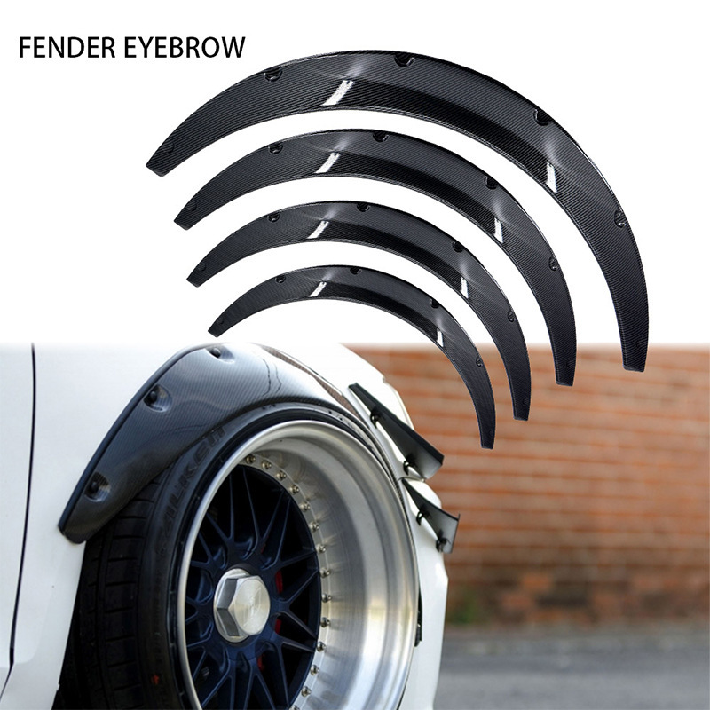 Универсальные широкие колесные арки для кросс-кантри автомобилей, подходят для седанов, внедорожников и офф-роуд автомобилей, расширенные декоративные колесные арки