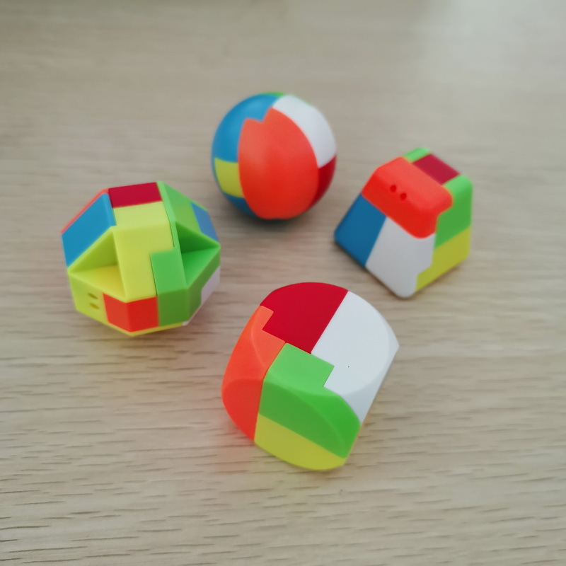 Kongming Lock Luban Lock Educational Toy for Children Aged 8-12, Intelligence Unlocking Magic Ball, Thinking Training, Puzzle Unlocking