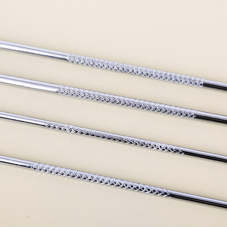 Acne needle 4-piece set stainless steel acne needle beauty makeup tool double-headed acne removal blackhead acne needle set