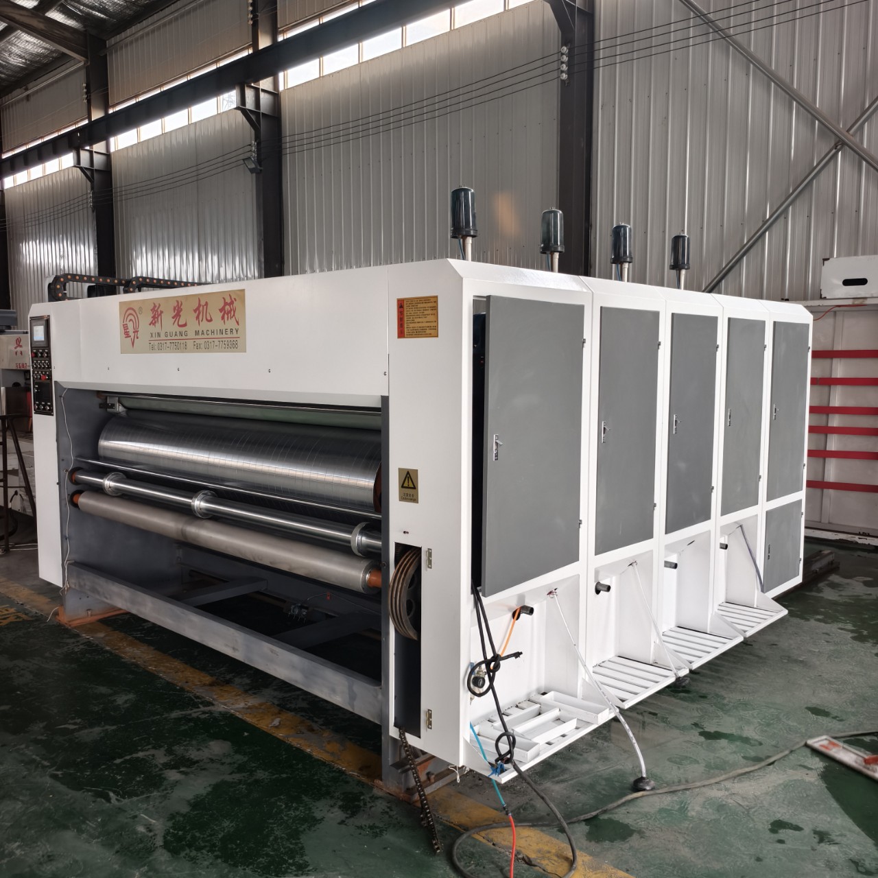 One 95 New 2800 Type Four-Color Printing Die-Cutting and Slotting Machine Four-Color Carton Printing Machine Carton Printing Machine for Sale