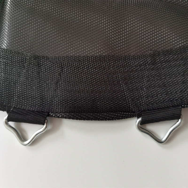 Wholesale children's trampoline jumping bed bungee bed mesh cloth mattress jumping cloth Iron buckle triangle ring iron hook bottom cloth accessories