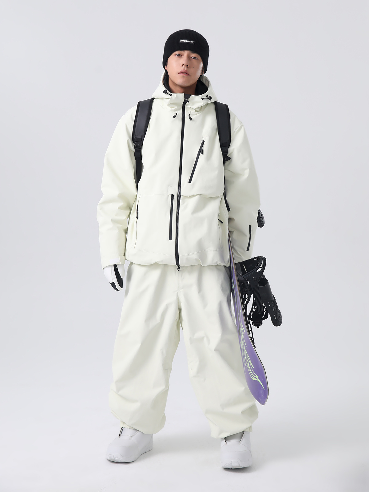 Xueyipai Ski Clothing Men's and Women's Tops Plus Cotton 2025 New Veneer Cold-Proof 3L Waterproof Ski Top Equipment