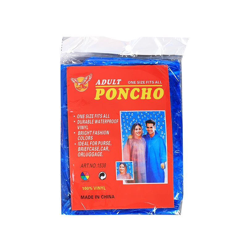 Disposable Hooded Raincoat Full-Body Protective One-Piece Rafting Suit Long Portable Adult Travel Poncho Waterproof