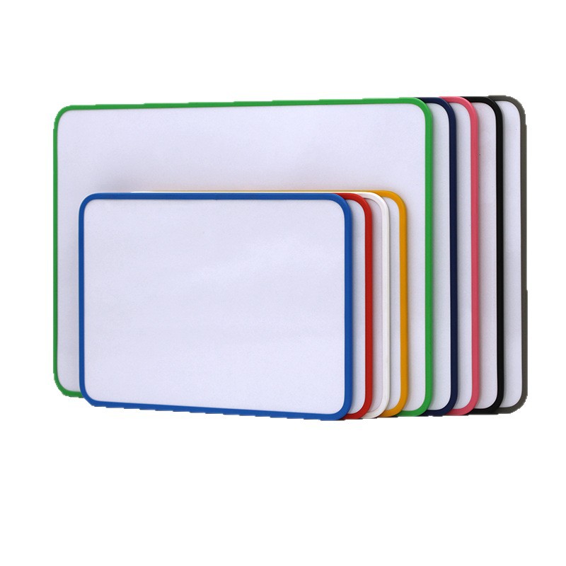 Double-Sided Metal Small Whiteboard Office Home Teaching Desktop Display Board Portable Children's Student Handwriting Board Blackboard