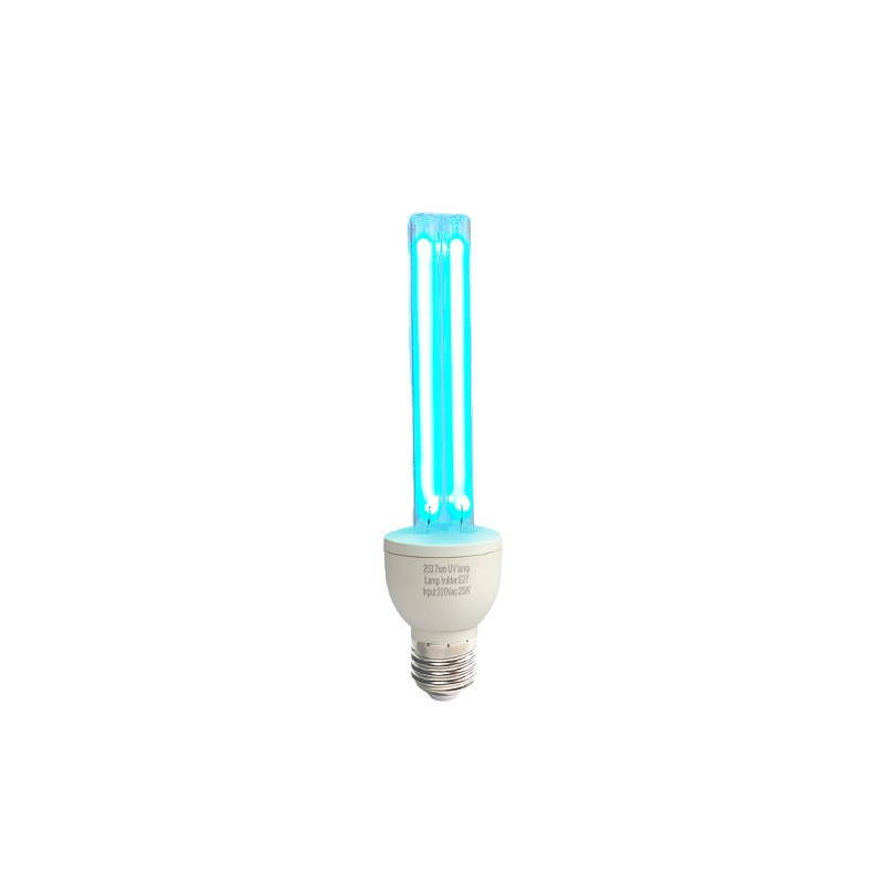 Cross-Border Hot-Selling Ultraviolet Disinfection Lamp, Household Germicidal Light Bulb, Ozone Indoor Mobile Mite-Removing Ultraviolet Lamp