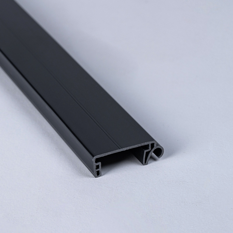 Abs Plastic Concealed Handle for Sliding Doors, Embedded Invisible Handle for Cabinet Doors and Drawer Pulls