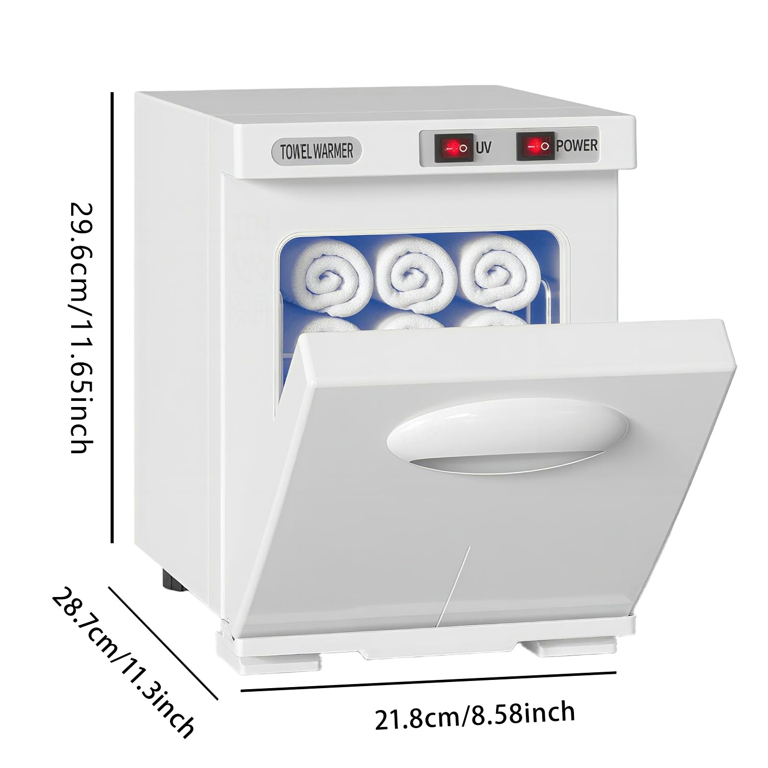 Wet Towel Heating Machine Desktop Beauty Salon Spa Suitable for Facial Care Spa Hairdressing Massage Small