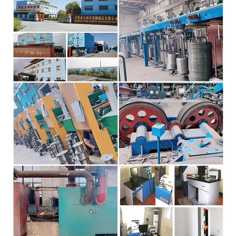 20-Year Manufacturer 304 Stainless Steel Wire Rope Power Rope Guardrail Greenhouse Scraper Clothes Drying Protective Net Steel Wire