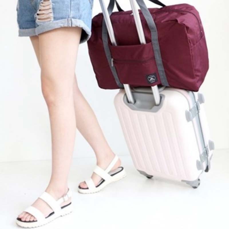Korean Style Travel Storage Bag Travel Portable Boarding Bag Folding Travel Bag Finishing Bag Luggage Bag Storage Bag